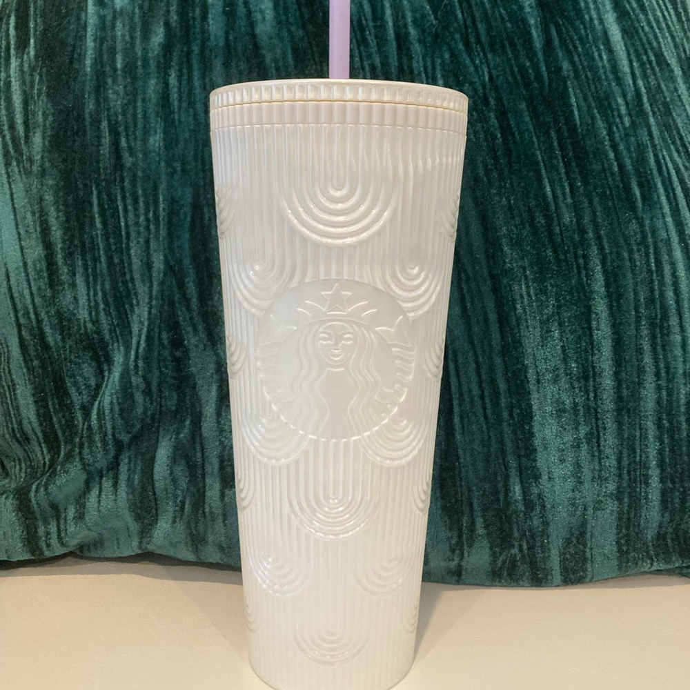 Starbucks Venti Pearl Mermaid Scales Tumbler Spring 2023
